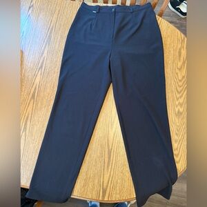 Women's (or unisex) Classic Black Straight Leg Pants size 46